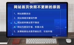 网站首页快照不更新,怎么办?