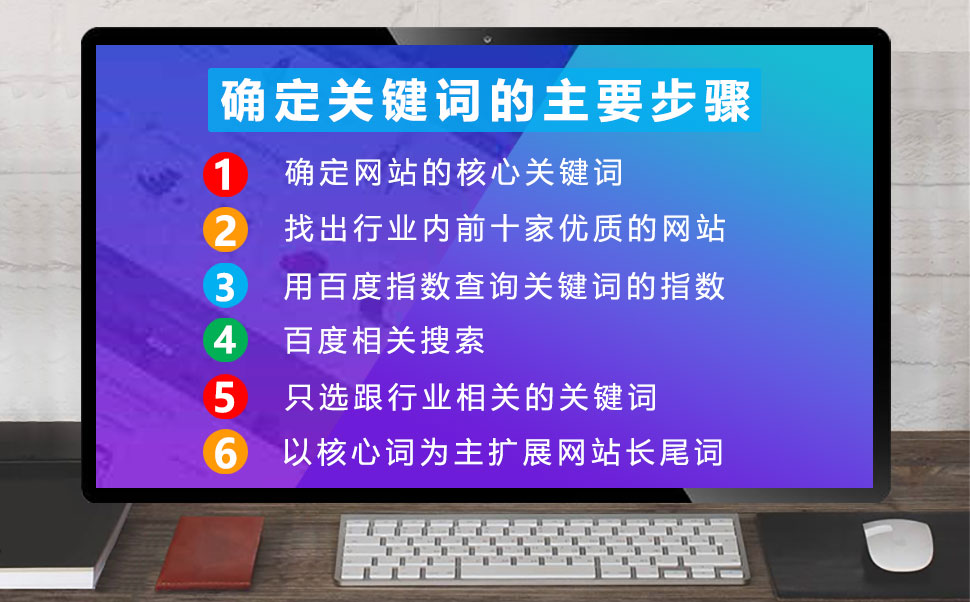 确定关键词的主要步骤